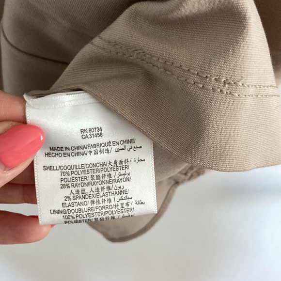 BCBG Max Azria “Grace” Dress Size 4 “Light Desert” Color - Picture 6 of 9